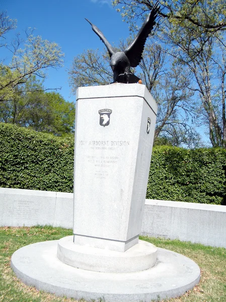 Friedhof von Arlington 101. Luftlandedenkmal 2010 — Stockfoto