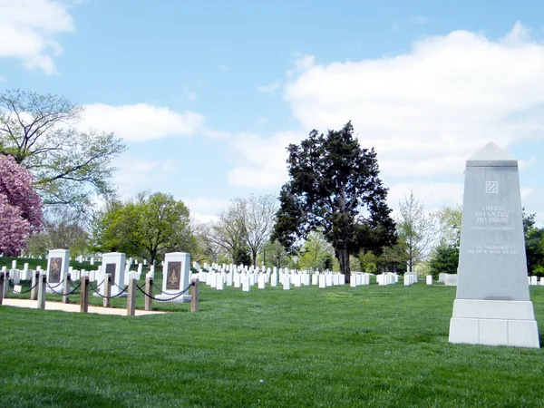 Memoriais do Cemitério de Arlington 2010 — Fotografia de Stock