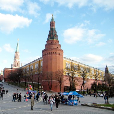 Moskova kremlin köşe arsenal kule 2011