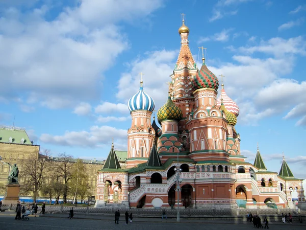 Moskva saint basil katedralen 2011 — Stockfoto