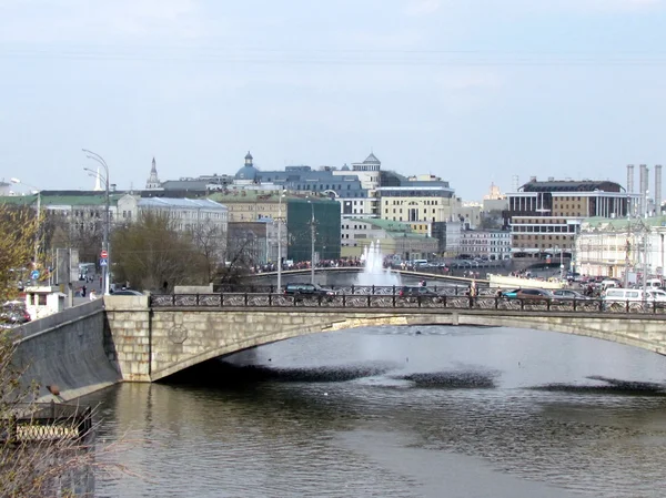 Moskwa mały kamienny most 2011 — Zdjęcie stockowe