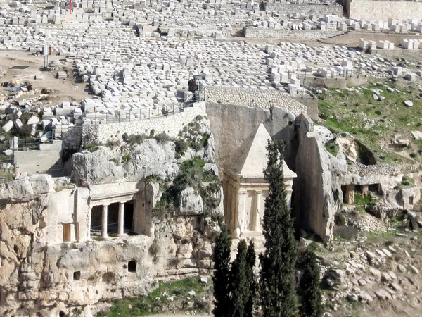 Jérusalem Tombeau de Zacharie sur le mont des Oliviers 2008 — Photo