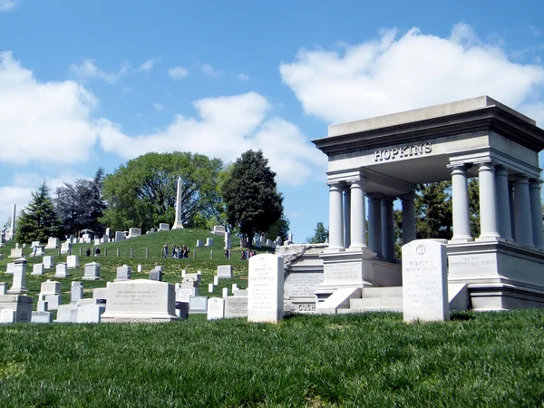 Arlington cemetery Emlékművek és sírkövek 2010 — Stock Fotó