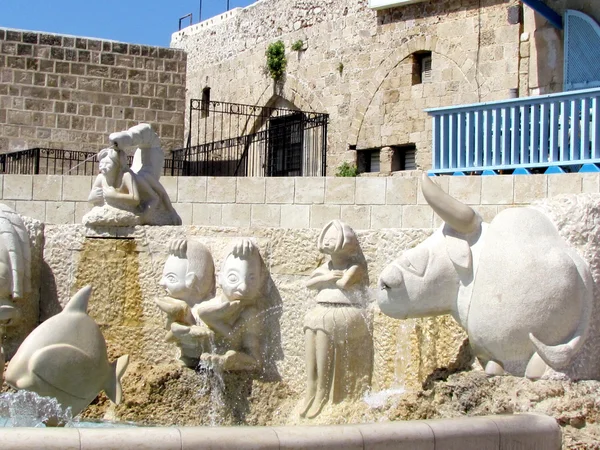 Jaffa la fontana dei segni zodiacali 2012 — Foto Stock