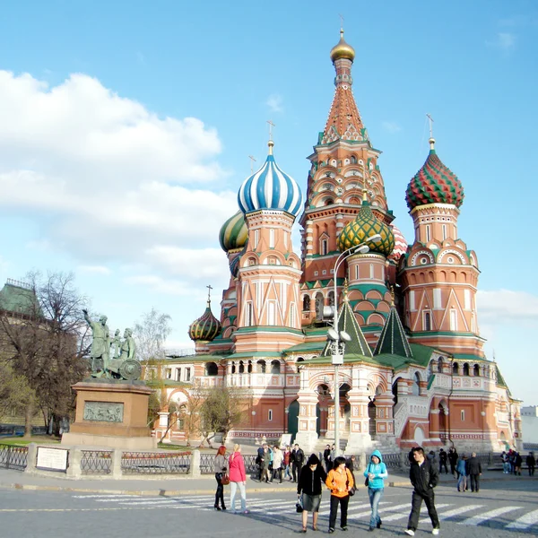 Moskva saint basil den välsignade 2011 — Stockfoto