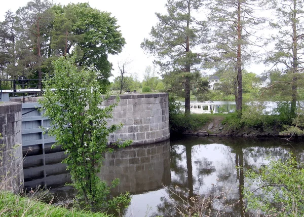 Rideau Canal Nicolls Island lock 2008 — Stock Photo, Image