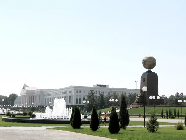 Tashkent a függetlenség tere 2007 — Stock Fotó