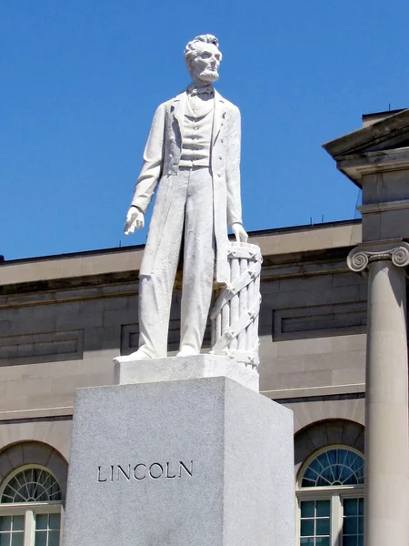 Washington DC Tribunal de Apelações Estátua de Lincoln 2013 — Fotografia de Stock
