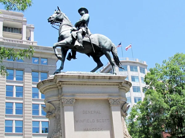 Estátua de Washington General Hancock 2013 — Fotografia de Stock