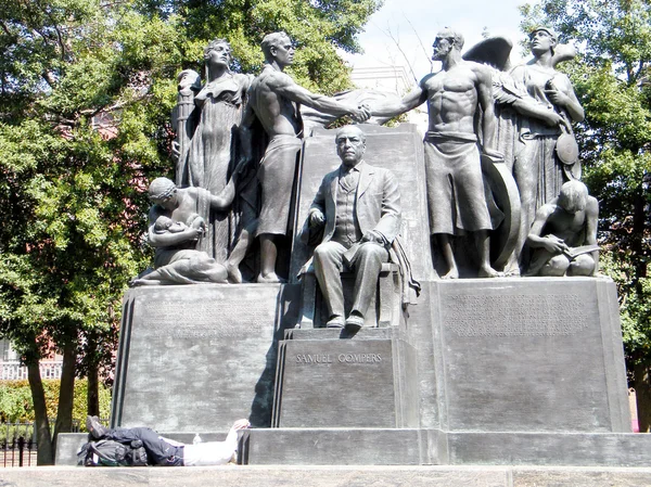 Waszyngton pomnik Samuel Gompers 2010 — Zdjęcie stockowe