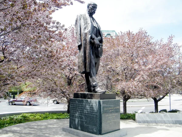 Estátua de Washington de Tomas Masaryk 2010 — Fotografia de Stock