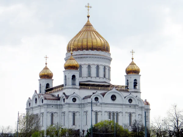 Moscou la cathédrale du Christ Sauveur 2011 — Photo