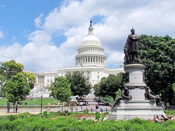 Washington Capitol Garfield Monument 2013 — Stock Photo, Image