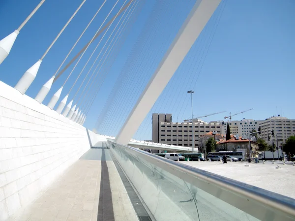 Jeruzalem de nieuwe Snarenbrug 2010 — Stockfoto