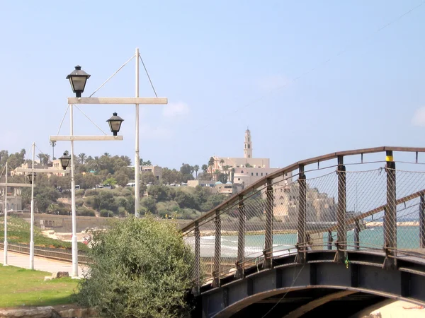 Jaffa la vue depuis le quai de Tel Aviv 2007 — Photo