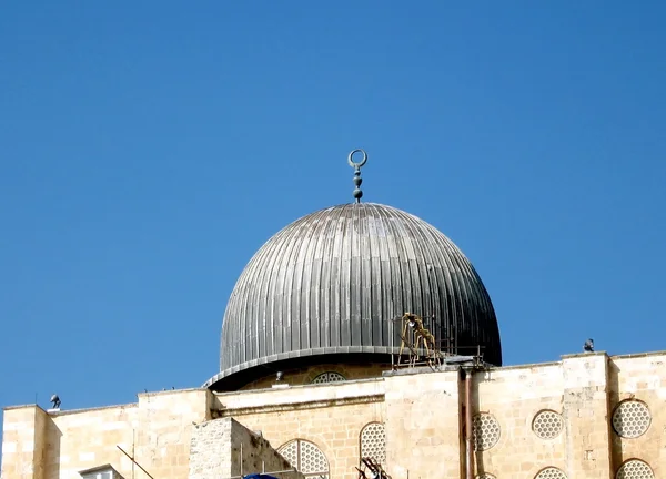 Jerusalem Al-Aqsa Mosque cupola 2008 — Stock Photo, Image