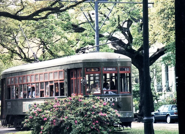 New orleans tramvay 2002 — Stok fotoğraf