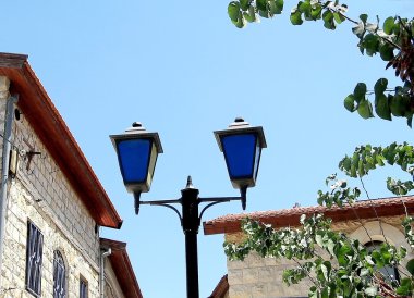 Safed eski şehir sokak fenerler 2008