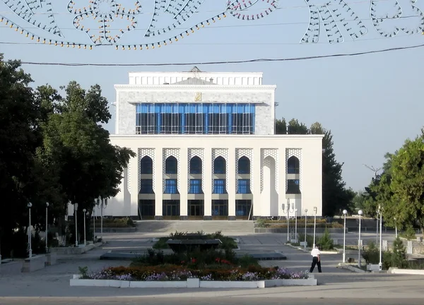 Samarkand Muzical and Drama Theater Septembrie 2007 — Fotografie, imagine de stoc