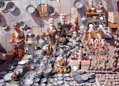 Taşkent Chorsu Pazar seramik sanatı 2007