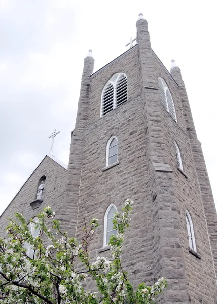 Rideau Canal Merrickville St. Ann Chiesa 2008 — Foto Stock