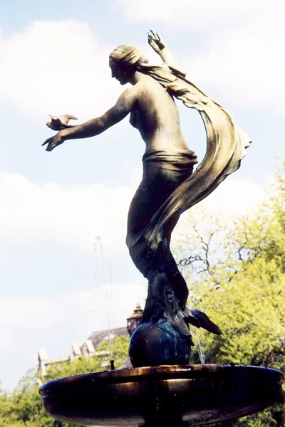 Скульптура фонтана Нового Орлеана 2002 года — стоковое фото
