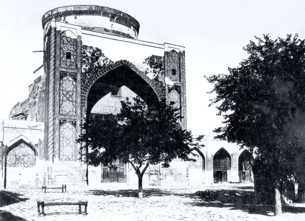 Samarcanda Registan Tilla-Kori Madrasah 1962 —  Fotos de Stock