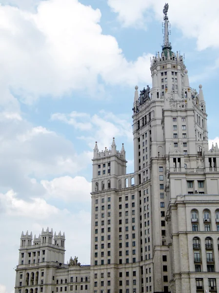 Moscow The Highrise building on Kotelnicheskaya quay 2011 — Stock Photo, Image