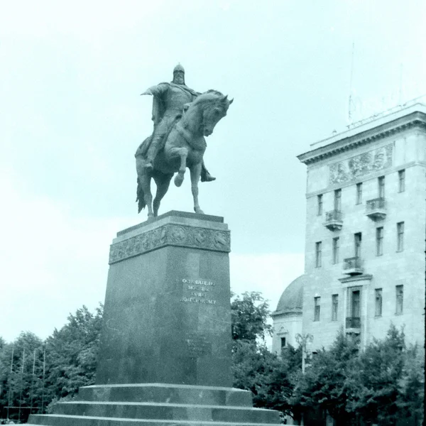 Mosca Il monumento di Yury Dolgoruky 1962 — Foto Stock