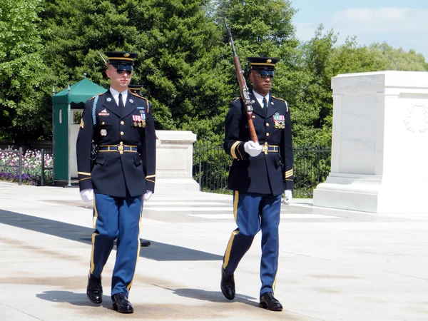 Arlington kyrkogården The Honor Guard 2010 — Stockfoto