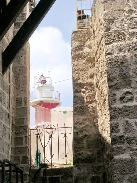 Jaffa view of lighthouse 2004 — Stock Photo, Image
