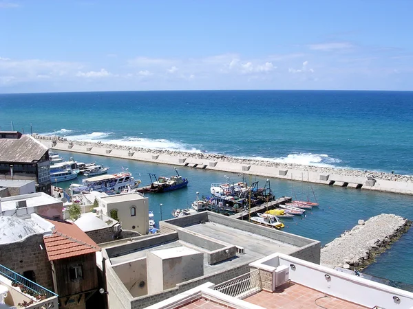 Limanın Jaffa görünümü 2004 — Stok fotoğraf