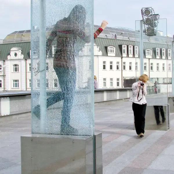 Moskevská fotografie na patriarchálním mostě 2011 — Stock fotografie