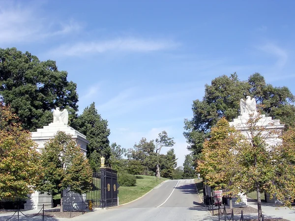 Arlington Cemetery gate 2004 — Stock Photo, Image