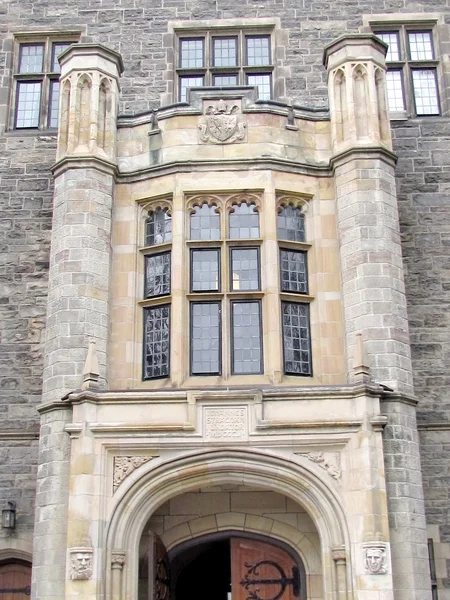 Toronto University Trinity College windows 2013 — Stockfoto