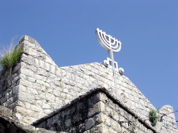 Synagoga Stara w Galilei Pkiin 2004 — Zdjęcie stockowe
