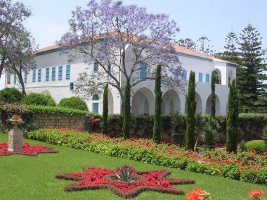 Akko Bahai Bahçeleri Bahji 2004 Konağı