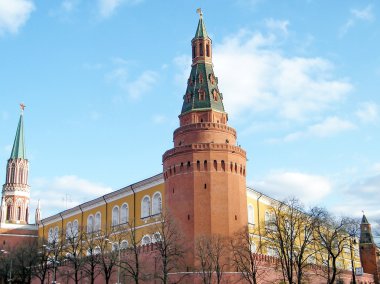 Moskova Kremlin köşe Arsenal kule 2011