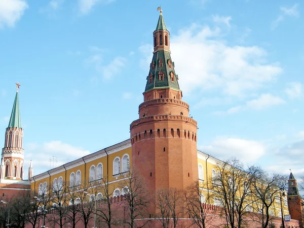 Moscou Kremlin Corner Arsenal Tower 2011 — Photo