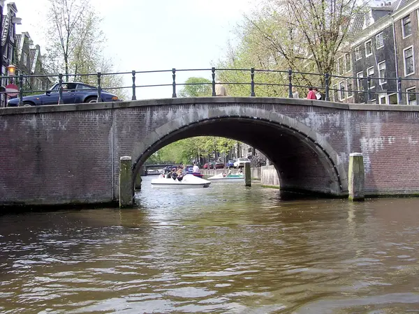 Amsterdambrücke 2003 — Stockfoto
