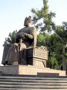 Semerkant Amir Temür anıt 2007