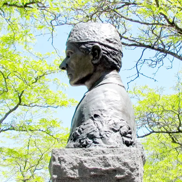 Universidade de Toronto York Mohammad Ali Jinnah busto 2013 — Fotografia de Stock