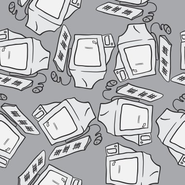 bilgisayar seamless modeli Grey