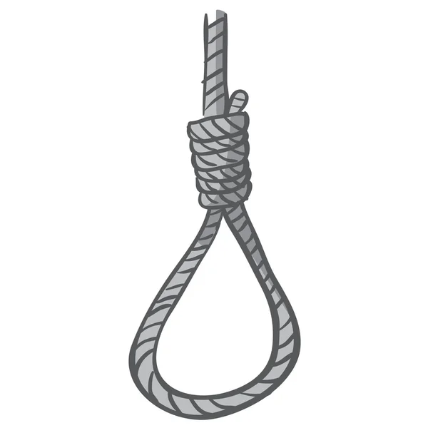 Hangman's Noose — Stok Vektör