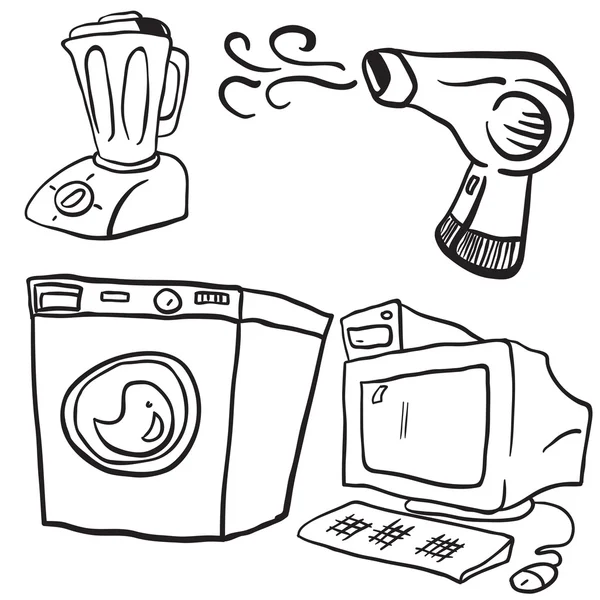 Household Items Drawing Stock Illustrations – 927 Household Items Drawing  Stock Illustrations, Vectors & Clipart - Dreamstime