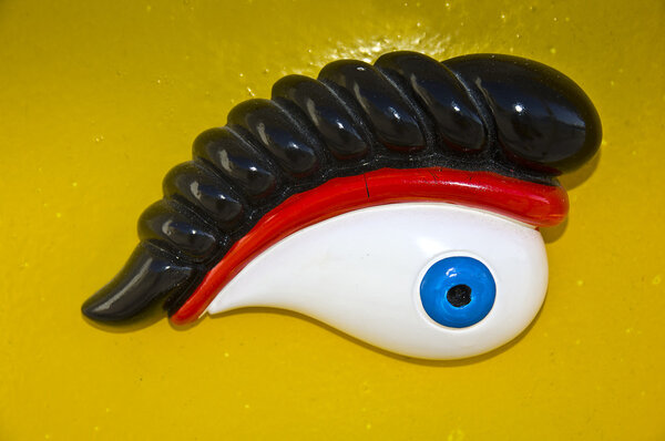 The eye of Horus, frieze typical of the Maltese boats 2