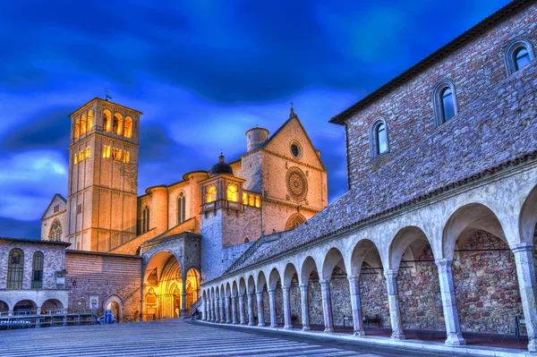 La Basílica Papal de San Francisco de Asís — Foto de Stock