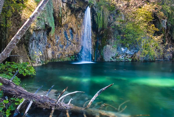 Waterfall  Galovacki of National Park of Plitvice 2 — Stock Photo, Image