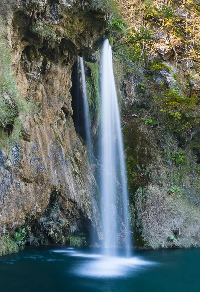 Waterfall  Galovacki of National Park of Plitvice — Stock Photo, Image