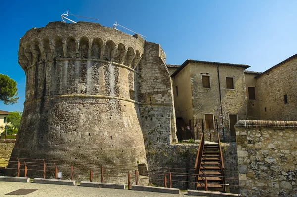 New gate  on Colle val d Elsa siena — Stock Photo, Image